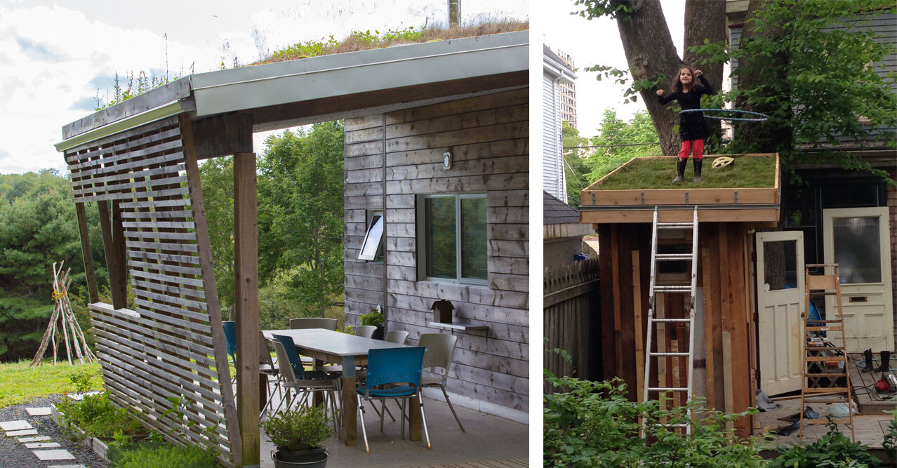 Small green roofs