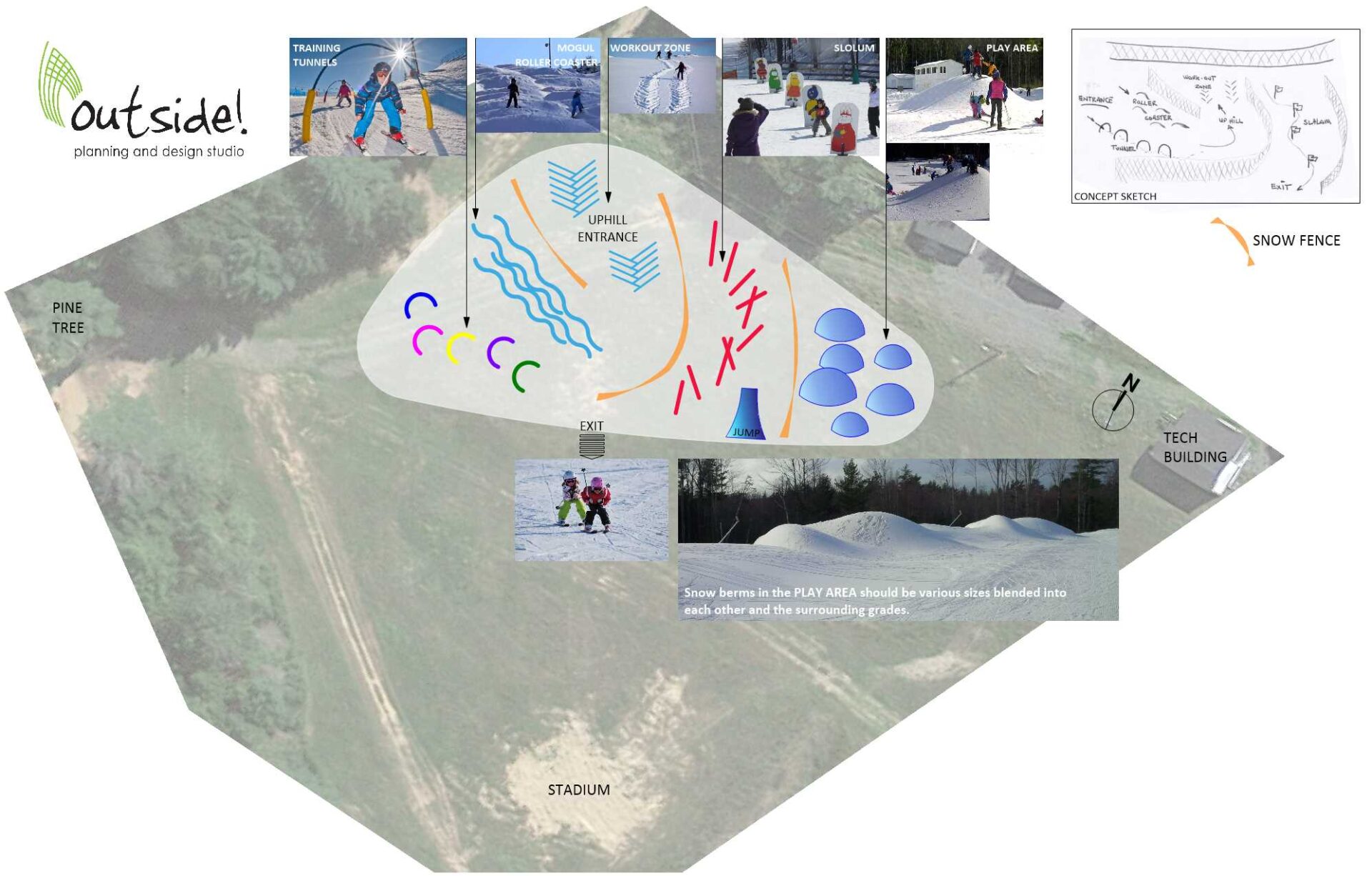 Snow Playground Layout