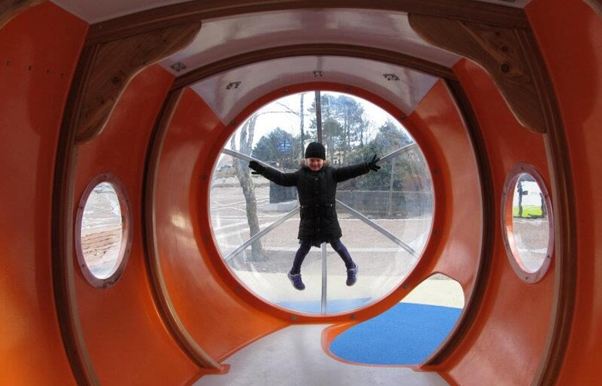 Halifax Waterfront Submarine Playground